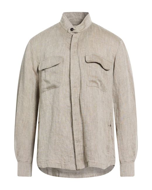 Boglioli Natural Jacket Linen for men