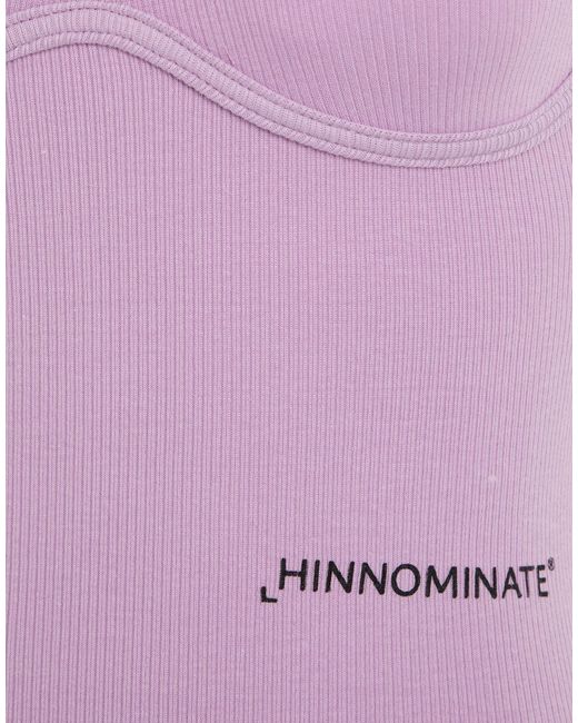 hinnominate Pink Bodysuit Cotton, Elastane
