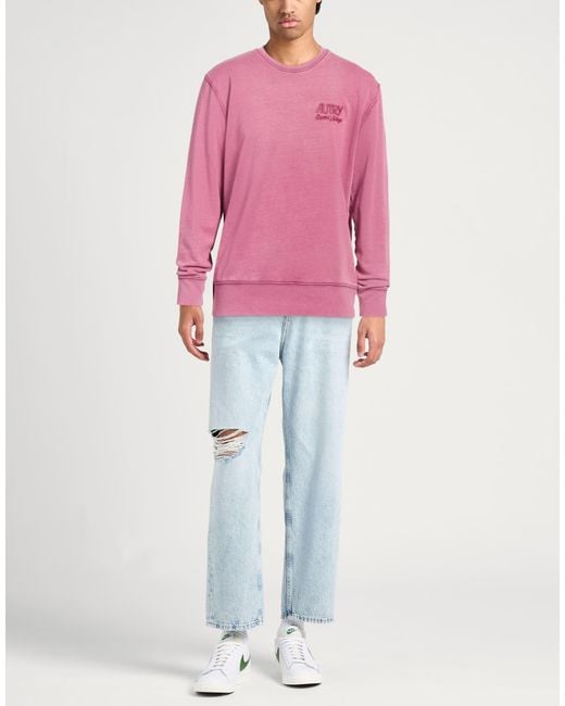 Autry Pink Sweatshirts for men