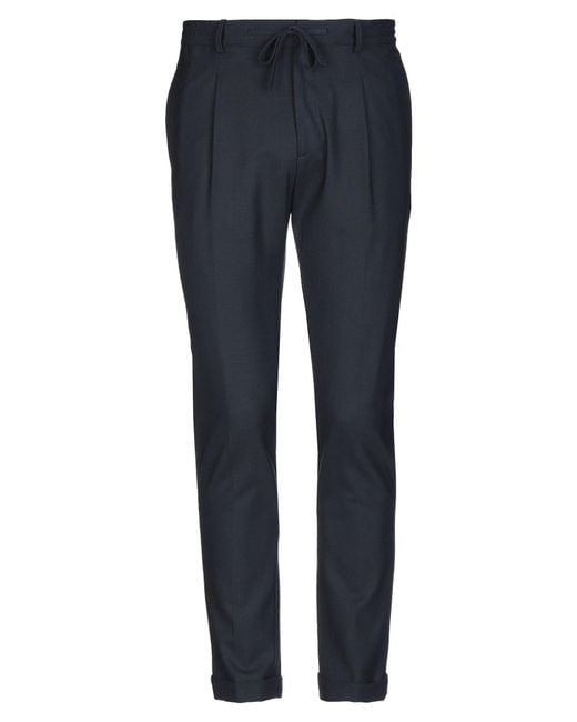 Paolo Pecora Blue Trouser for men
