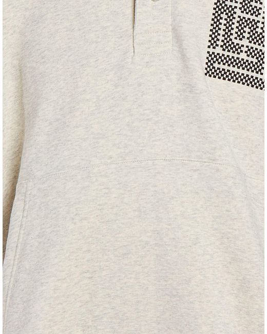 KENZO Gray Light Sweatshirt Cotton, Elastane for men