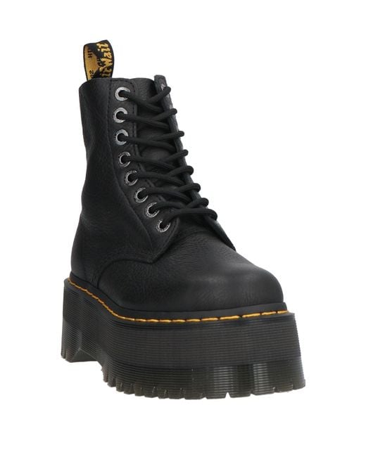 Dr. Martens Black Ankle Boots Leather