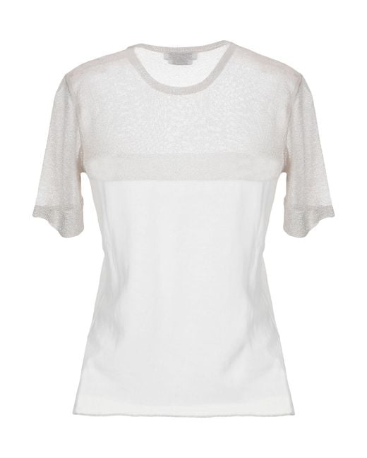 Ballantyne White Jumper