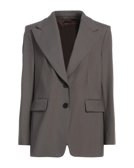 Windsor. Gray Lead Blazer Virgin Wool