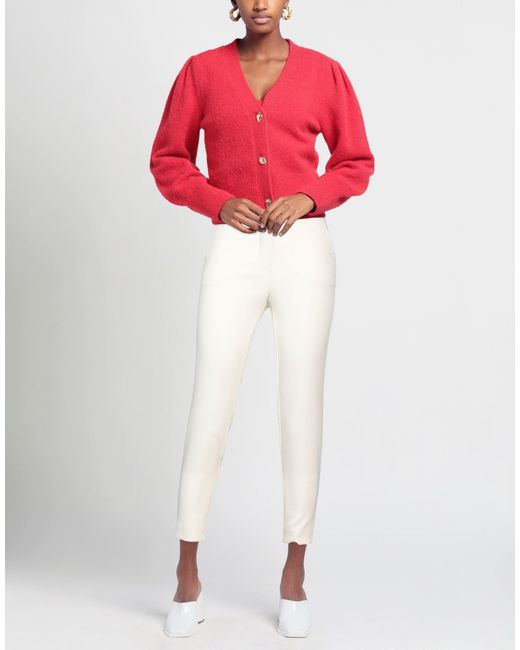 Soallure White Trouser