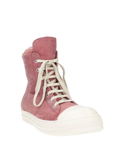 Rick Owens Pink Trainers for men