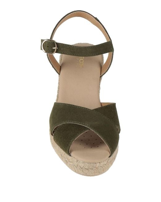 Geox Green Espadrilles