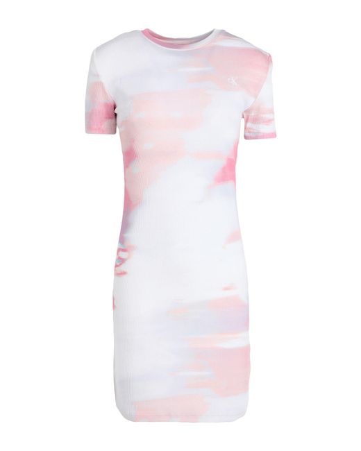 Calvin Klein Pink Mini Dress