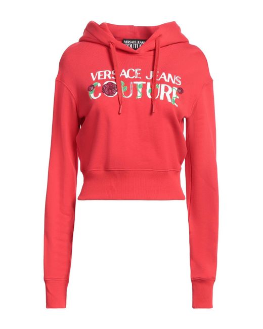 Versace Jeans Couture Red Sweatshirt