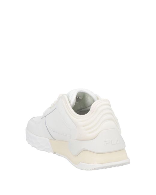 Chunky white fila clearance trainers