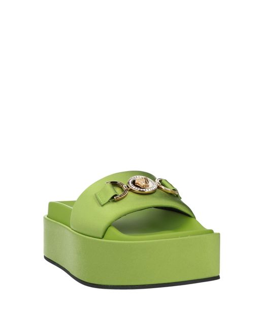 Sandalias Versace de color Green