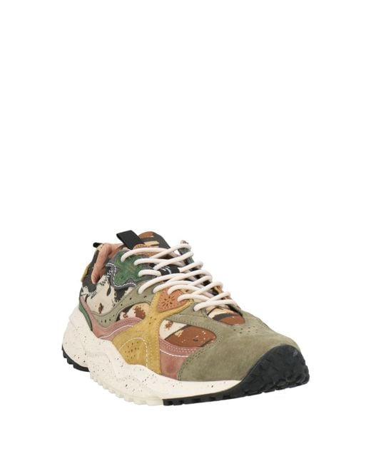 Flower Mountain Green Trainers for men