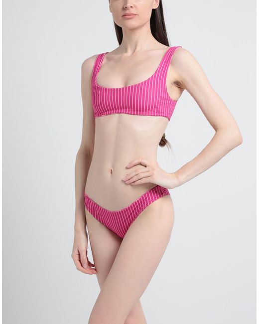 Solid & Striped Pink Bikini