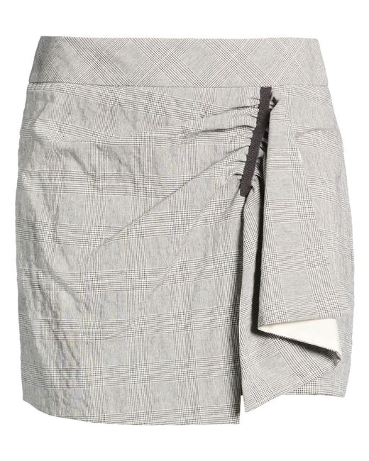 8pm Gray Mini Skirts