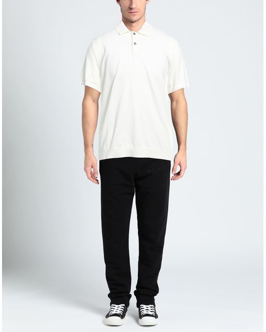 Polo Theory de hombre de color White