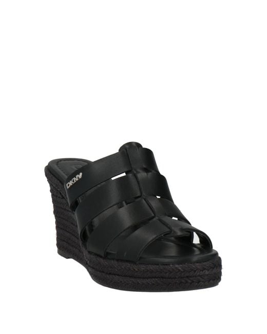 DKNY Black Espadrilles