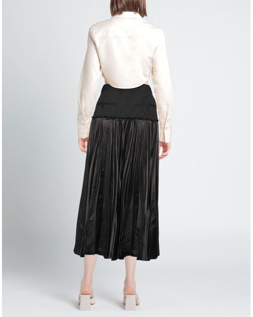 Junya Watanabe Black Maxi Skirt