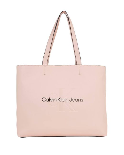Calvin Klein Pink Schultertasche