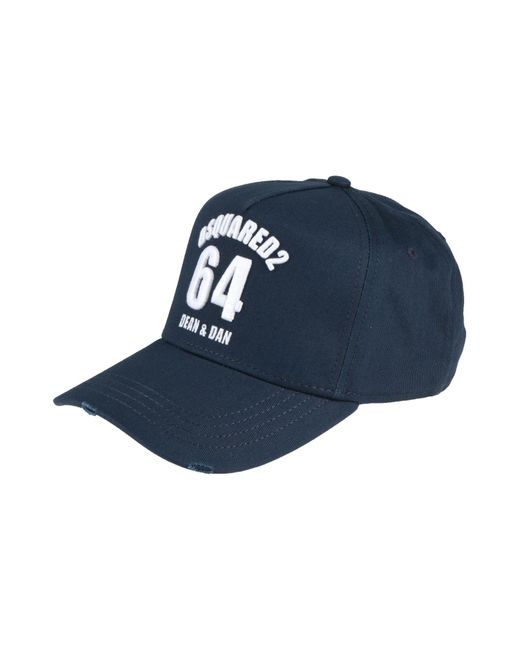 DSquared² Blue Hat for men