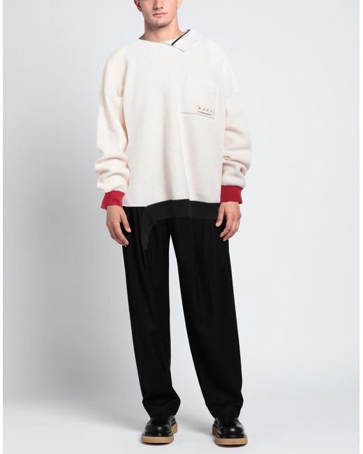 Marni White Sweater for men