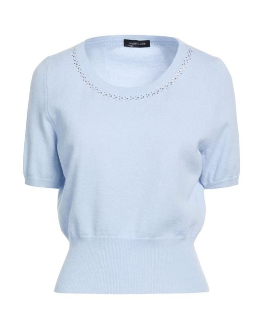Anneclaire Blue Sky Sweater Merino Wool, Cashmere