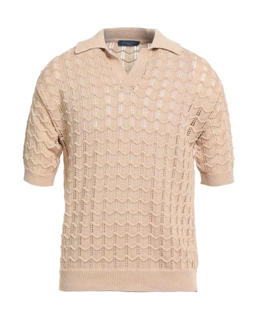 Daniele Fiesoli Natural Sweater Linen, Cotton for men