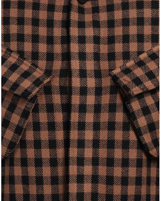 Gabriele Pasini Brown Camel Jacket Virgin Wool, Polyamide for men