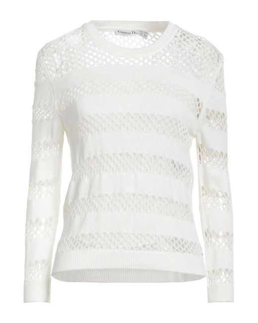 Dior White Pullover