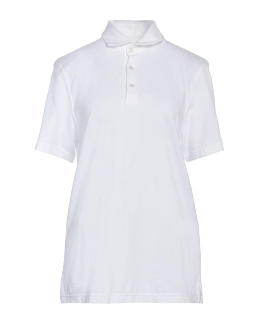 Fedeli White Polo Shirt for men