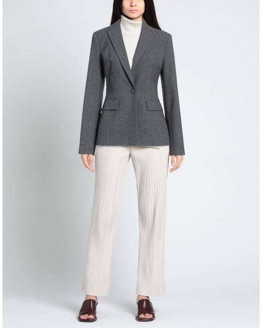 Blugirl Blumarine Black Blazer Polyester, Viscose, Elastane