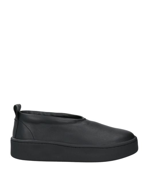 Jil Sander Black Trainers
