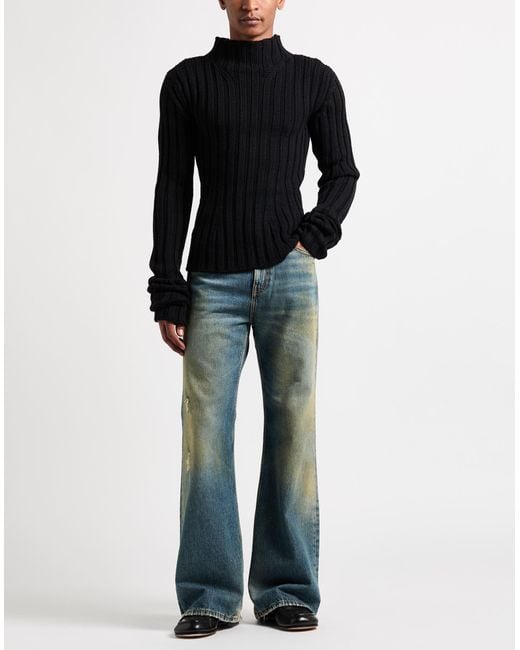 Cuello Alto Ann Demeulemeester de hombre de color Black