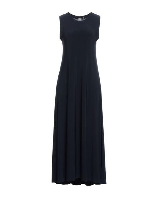 Norma Kamali Blue Maxi Dress