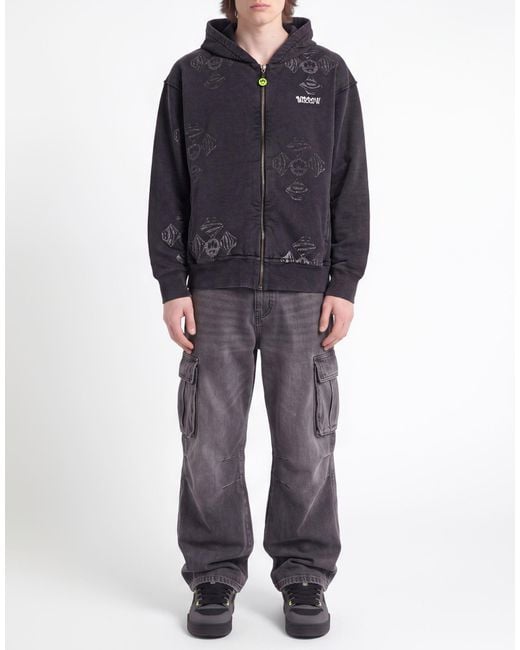 Barrow Black Sweatshirt Cotton for men