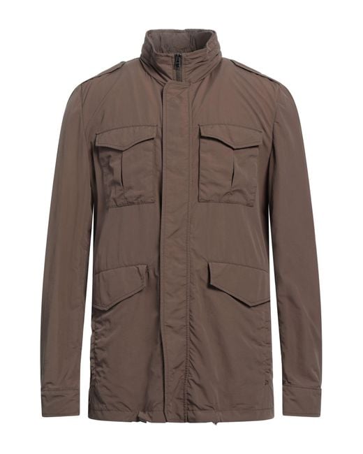 Herno Brown Jacket for men