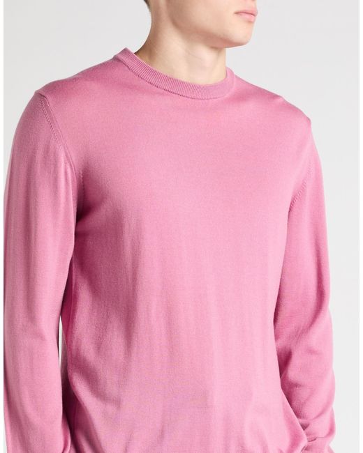 Grifoni Pink Sweater Virgin Wool for men