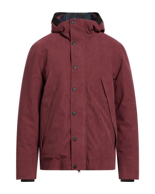 Piquadro Red Jackets for men