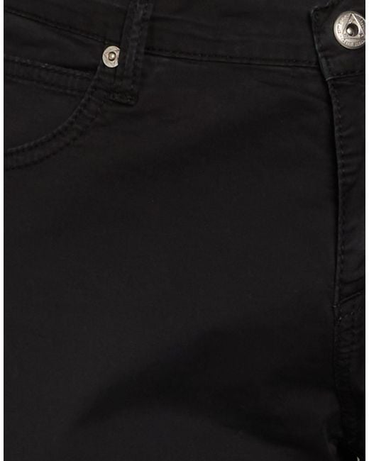 Roy Rogers Black Pants Cotton, Elastane