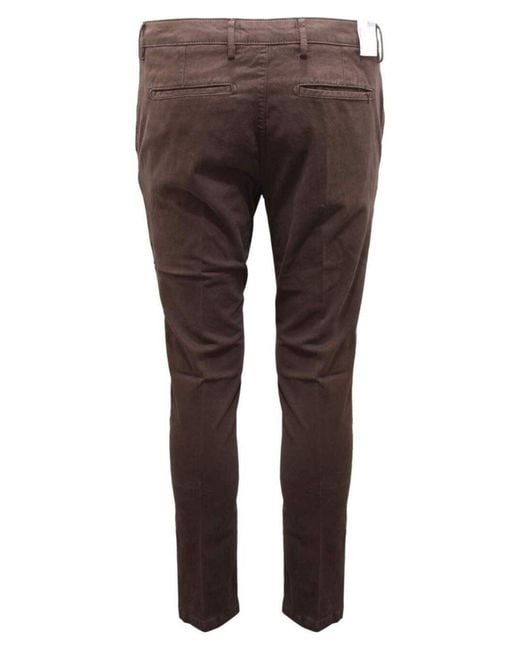 Pantalone di Yan Simmon in Brown da Uomo