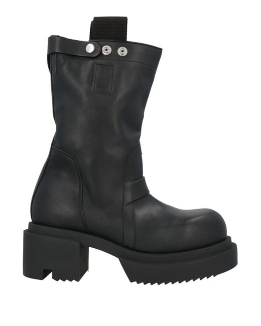 Rick Owens Black Boot for men