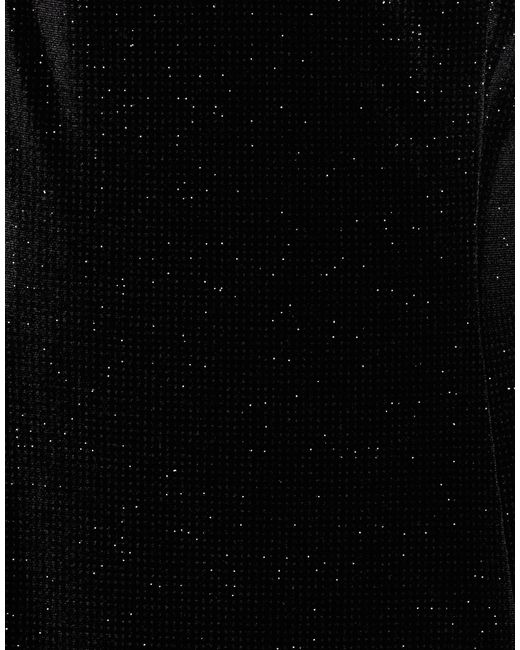 MATILDE COUTURE Black Maxi Dress Polyester, Elastane