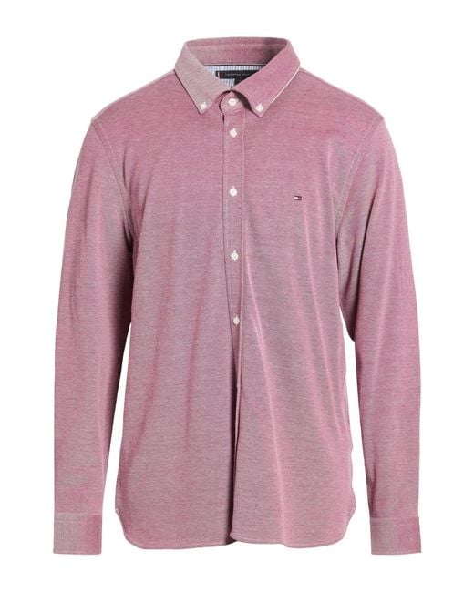 Tommy Hilfiger Pink Shirts for men