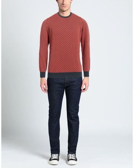 Drumohr Red Sweater for men