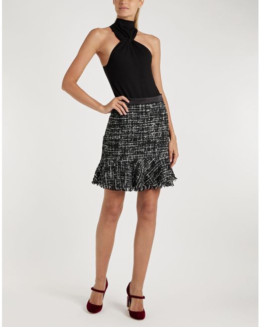Karl Lagerfeld Black Mini Skirt