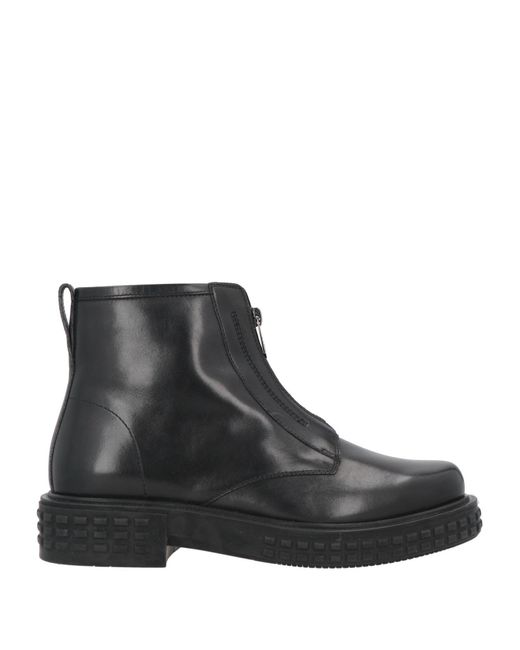Ferragamo Black Ankle Boots for men