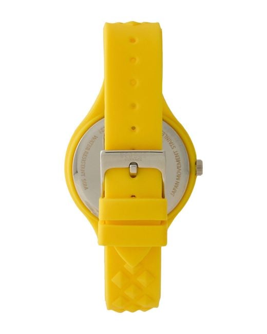 Reloj De Pulsera Versus  de color Yellow