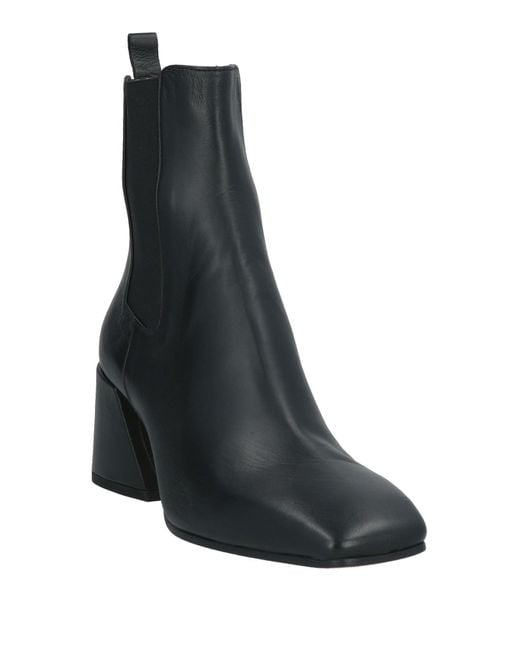 Pomme D'or Black Ankle Boots
