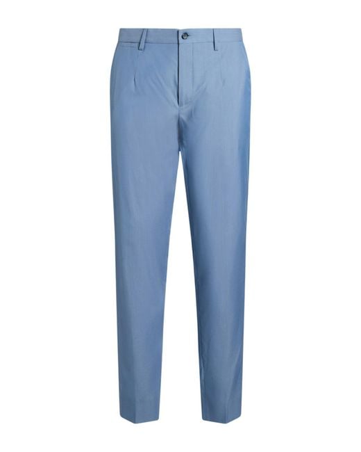 Dolce & Gabbana Blue Trouser for men