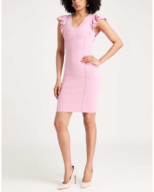 Liu Jo Pink Midi Dress