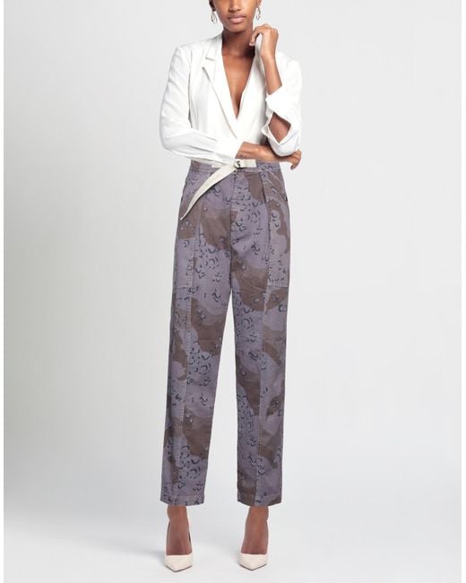 White Sand Purple Pants